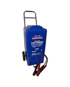 ASO6002B image(0) - Associated 6002B 6V/12V/18V/24V 100A/80A/50A/40A  Heavy Duty Fleet Wheel Battery Charger with 400A Engine Start