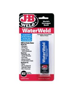 JBW8277 image(0) - J B Weld J-B Weld 8277 WaterWeld Epoxy Putty Stick - 2 oz. Off White