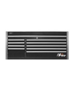 HOMHX02060101 image(0) - Homak Manufacturing 60 in. HXL 9-Drawer Top Chest - Black