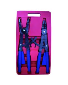 AST9402 image(0) - Astro Pneumatic SNAP RING PLIER SET 2PC 16" LG BLUE HANDLE