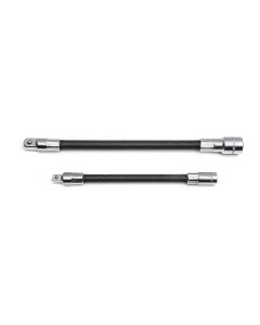 KDT87912 image(0) - GearWrench 2 Piece 1/4 Inch & 3/8 Inch Drive Flex Extension Set 6 Inch & 8 Inch