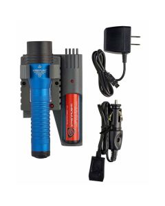 STL74782 image(0) - Streamlight Strion LED HL Rechargeable Flashlight 120V/100V/12V DC PiggyBack - Blue