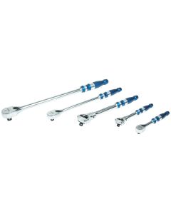 TIT12175 image(0) - TITAN 5 Pc. 90-Tooth Ratchet Set