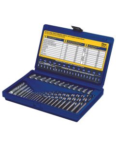 HAN11135 image(0) - Hanson EXTRACTOR/DRILL BIT SET 35 PC