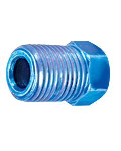 SRRBR210 image(0) - S.U.R.&R. M10 x 1.0 Blue Inverted Flare Nut - 4 Piece