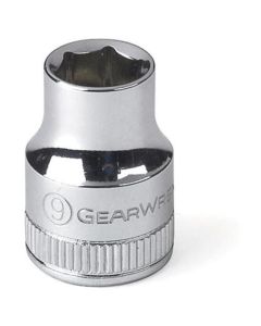 KDT80132 image(0) - GearWrench 1/4 Inch Drive 6 Point Standard Metric Socket 10mm