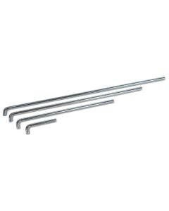 HSA1065 image(0) - H&S AutoShot UNI-1065 Pulling Rod Kit 4-Pc. Chrome (4-inch, 10-inch,  14-inch and 18-inch Length)