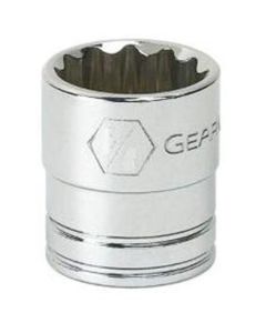 KDT80503 image(0) - GearWrench 3/8 Inch Drive 12 Point Standard SAE Socket 11/16 Inch