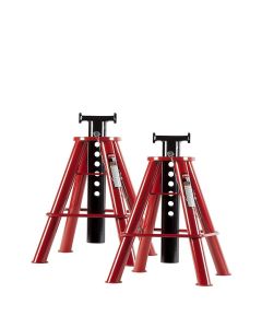 SUN1310 image(0) - SUNEX 10 Ton Medium Height Pin Type Jack Stands (Pair)