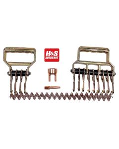 HSA2120 image(0) - H&S AutoShot UNI-2120 Uni-Wire Deluxe Kit with 4 and 9 Finger Claws, Wire, Tip and Stand-OffCollar