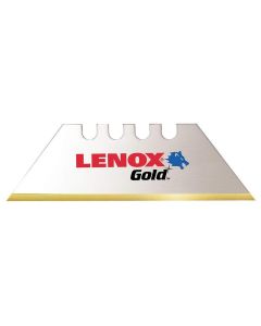 LEX20350 image(0) - Lenox Tools UTILITY KNIFE BLADES, BI-METAL WITH GOLD EDGE, FIT