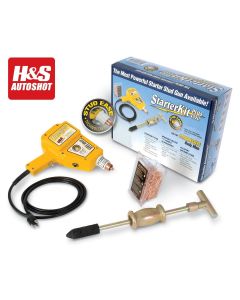 HSA4550 image(0) - H&S AutoShot UNI-4550 Uni-Spotter STARTER PLUS Spot Weld Kit Includes Stud Gun, Slide Hammer and Studs