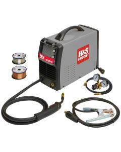 HSW6213 image(0) - H&S AutoShot HSW-6213 MIG Welder 130 Amp Inverter with Infintely Variable Power and Wire Speed (115VAC)