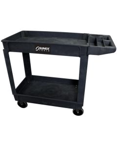 SUN8034 image(0) - SUNEX Compact Heavy Duty Utility Cart, Blac