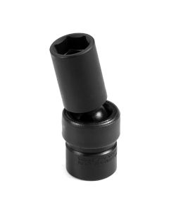 GRE1013UMSD image(0) - Grey Pneumatic 3/8 DR 13MM UNIV SEMI-DEEP IMPACT SOCKET