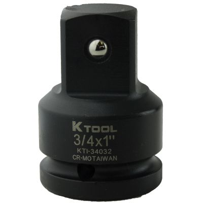 KTI34032 image(0) - K Tool International SOC ADAPTOR IMP 3/4" FEMALE 1" MALE