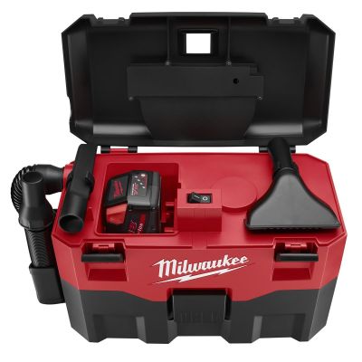 MLW0880-20 image(0) - Milwaukee Tool M18 2-Gallon Wet/Dry Vacuum (Bare Tool)