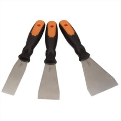 VIMSS7100 image(0) - VIM Tools 3-Piece Flexible Stainless Steel Putty Knife Set