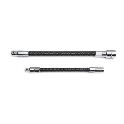 KDT87912 image(0) - GearWrench 2 Piece 1/4 Inch & 3/8 Inch Drive Flex Extension Set 6 Inch & 8 Inch