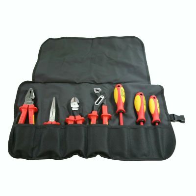 KNP989827US image(0) - KNIPEX Insulated High Leverage Tool Set 7 Piece