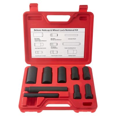 KTI71910 image(0) - K Tool International Locking Lug Nut Remover Kit