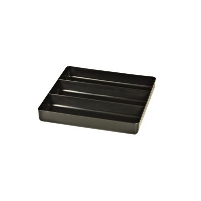 ERN5021 image(0) - Ernst Mfg. 3 Compartment Organizer Tray Black