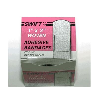 CSU16459 image(0) - Chaos Safety Supplies Woven Bandaids (Pack of 100) 1 in. x 3 in.