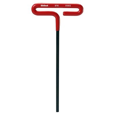 EKL51912 image(0) - Eklind Tool Company HEX KEY 3/16IN. T-HANDLE 9IN. CUSHION GRIP