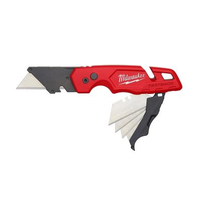 MLW48-22-1502 image(0) - Milwaukee Tool FASTBACK Folding Utility Knife with Blade Storage