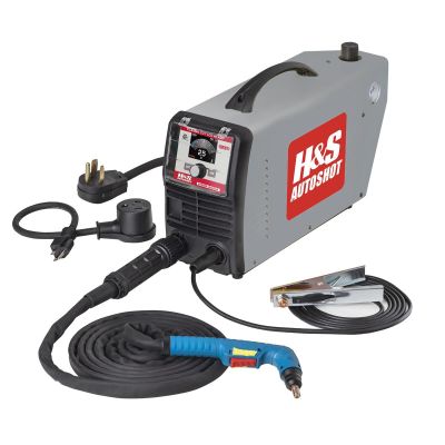 HSW6004 image(0) - H&S AutoShot HSW-6004 Plasma Cutter 40 Amp LCD Inverter 1/2-inch Genuine Cut (110-240VAC)