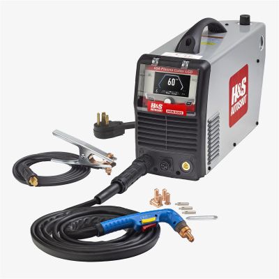 HSW6006 image(0) - H&S AutoShot HSW-6006 Plasma Cutter 60 Amp LCD Inverter 3/4-inch Genuine Cut (208-240VAC)