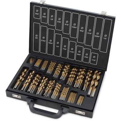 TIT11170 image(0) - TITAN Titanium Coated Drill Bit Set