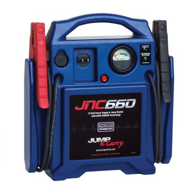 SOLJNC660 image(0) - Clore Automotive JNC660 Jump-N-Carry 1700A  12 Volt Jump Starter with Power Supply and Auto Charge Technology - Blue