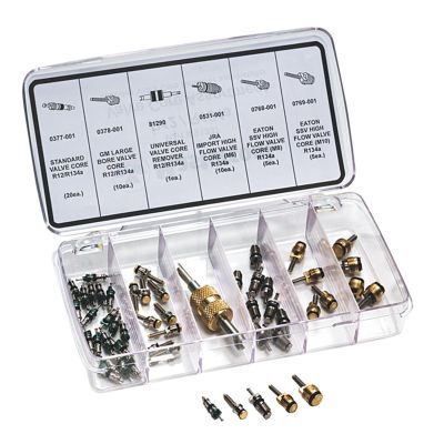 MSC91337 image(0) - Mastercool VALVE CORE ASSORTMENT R12/R134A