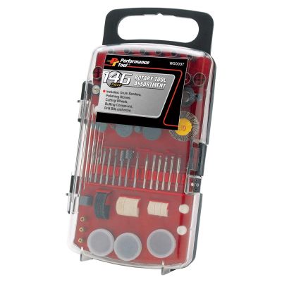 WLMW50037 image(0) - Wilmar Corp. / Performance Tool 146pc Rotary Tool Stone