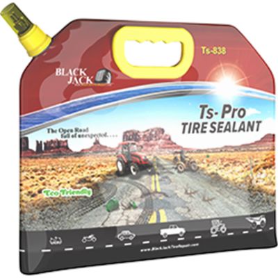 BLJTS-838 image(0) - BlackJack Tire Supplies 1 gallon Tire Sealant, Pouch