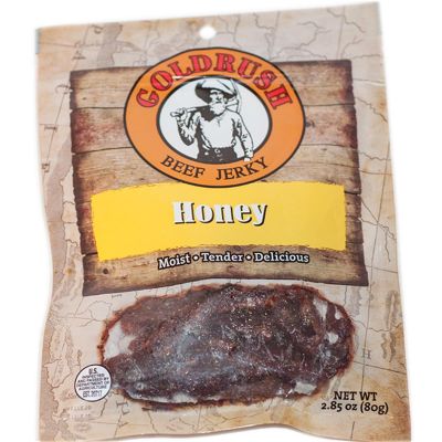 GRJ72126 image(0) - Honey 2.85 oz. Goldrush Beef Jerky