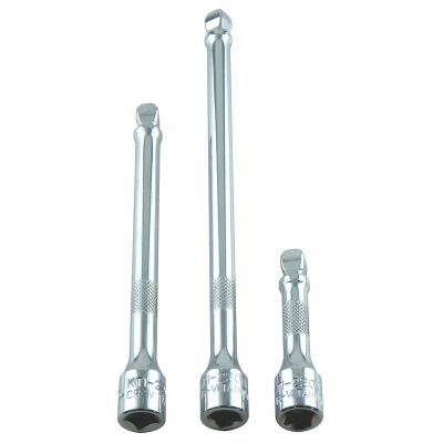 KTI22041 image(0) - K Tool International SOC EXTENSION SET 3/8" WOBBLE 3PC