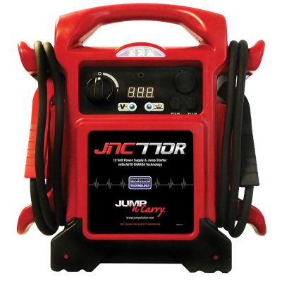 SOLJNC770R image(0) - Clore Automotive JNC770R Jump-N-Carry 1700A Premium 12V Jump Starter with Power Supply and Auto Charge Technology - Red