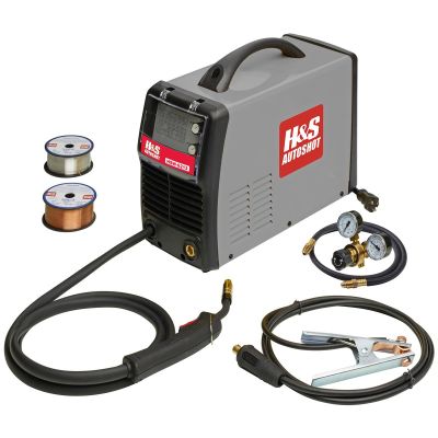 HSW6213 image(0) - H&S AutoShot HSW-6213 MIG Welder 130 Amp Inverter with Infintely Variable Power and Wire Speed (115VAC)