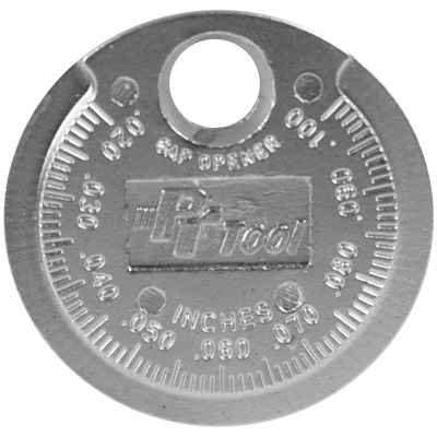 WLMW80535 image(0) - Wilmar Corp. / Performance Tool Spark Plug Gap Gauge Round