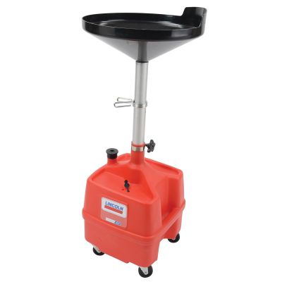 LIN3508 image(0) - Lincoln Lubrication Portable Plastic Fluid Waste Dra with 36"-65" Adjustable Funnel