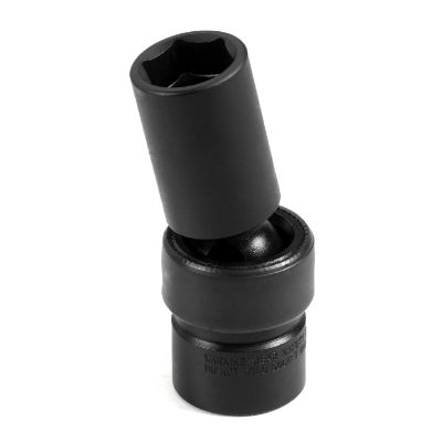 GRE1013UMSD image(0) - Grey Pneumatic 3/8 DR 13MM UNIV SEMI-DEEP IMPACT SOCKET